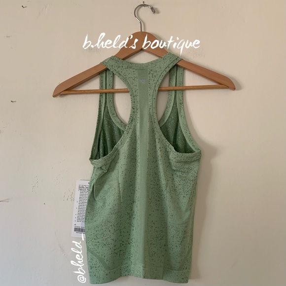 lululemon Swiftly Tech Racerback Tank Top 2.0 *RaceLength Creamy Mint Size 4 NWT - Picture 9 of 12